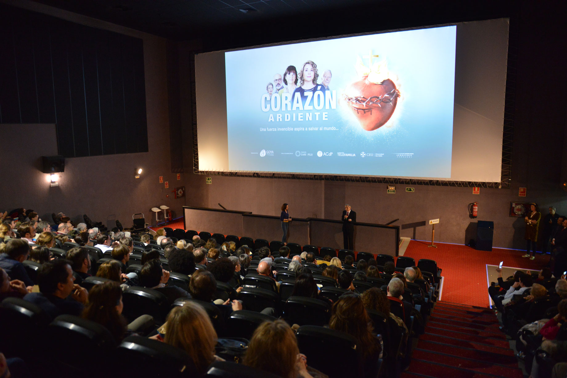 Premiere en Madrid de la película Corazón Ardiente